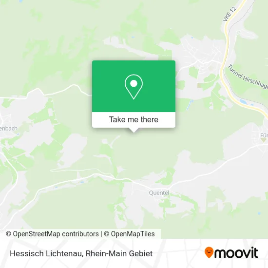 Карта Hessisch Lichtenau