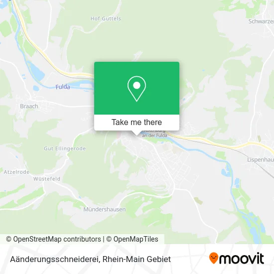 Карта Aänderungsschneiderei