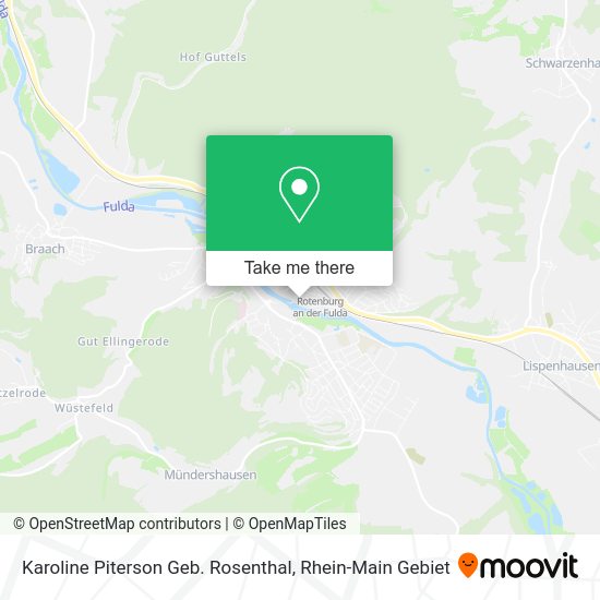 Карта Karoline Piterson Geb. Rosenthal
