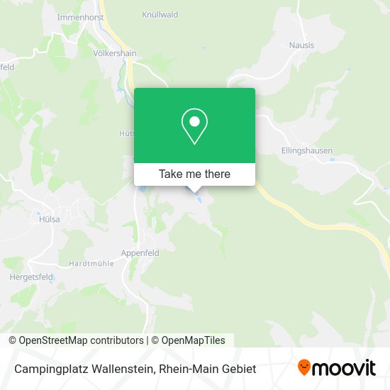Карта Campingplatz Wallenstein