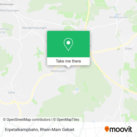 Карта Erpetalkampbahn