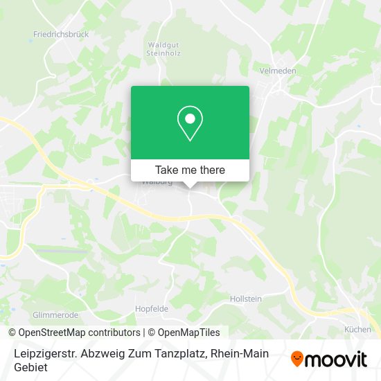 Карта Leipzigerstr. Abzweig Zum Tanzplatz