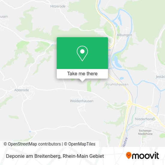 Карта Deponie am Breitenberg