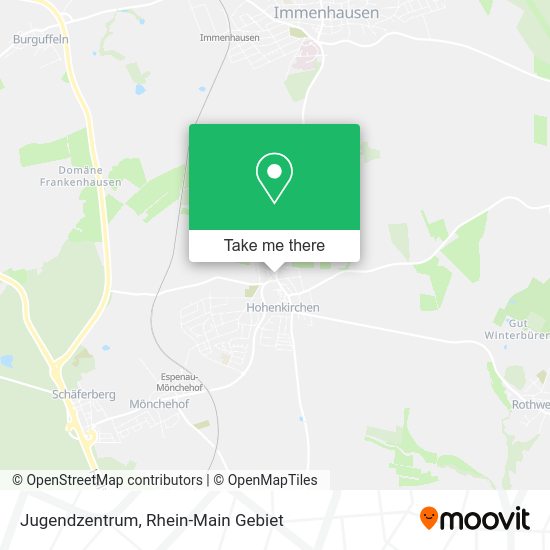 Карта Jugendzentrum