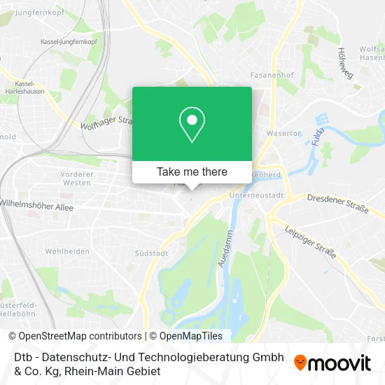 Карта Dtb - Datenschutz- Und Technologieberatung Gmbh & Co. Kg