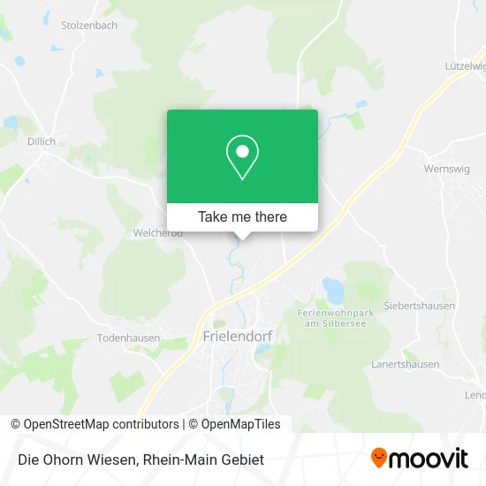 Карта Die Ohorn Wiesen