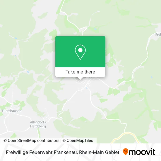 Карта Freiwillige Feuerwehr Frankenau