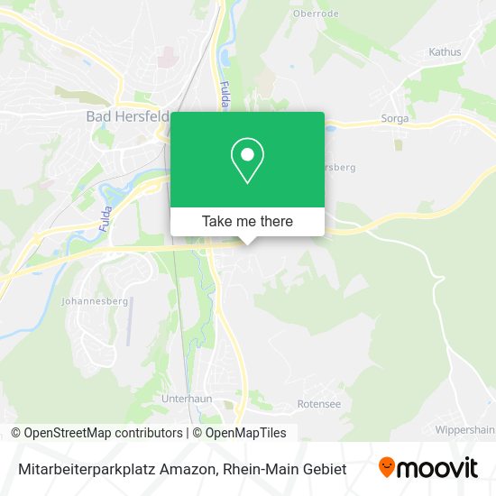 Карта Mitarbeiterparkplatz Amazon