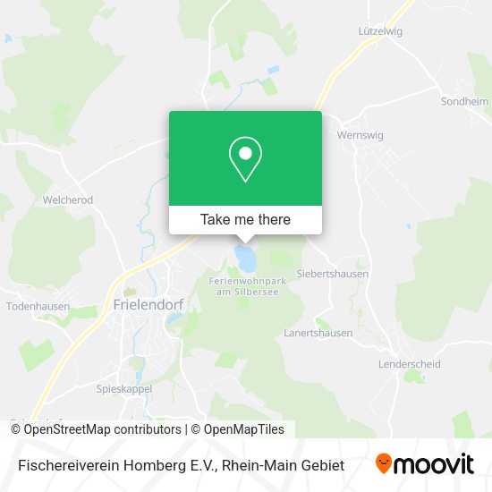 Fischereiverein Homberg E.V. map
