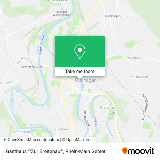 Карта Gasthaus ""Zur Breitenau""