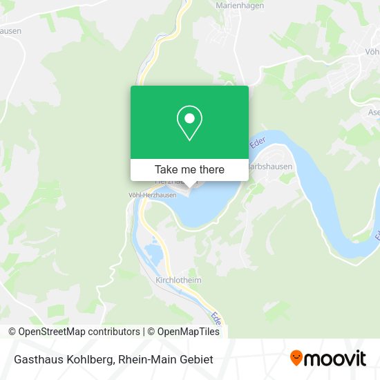 Карта Gasthaus Kohlberg