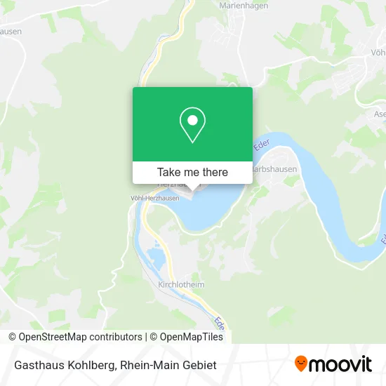 Карта Gasthaus Kohlberg