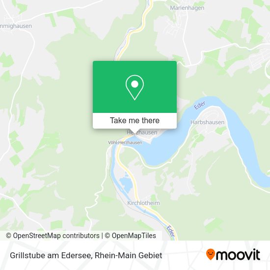Карта Grillstube am Edersee