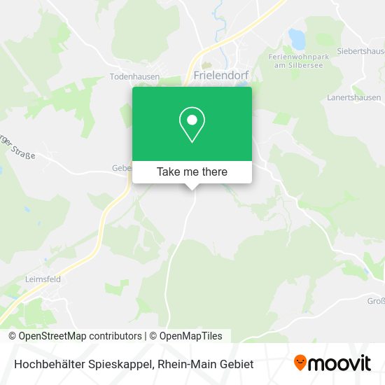 Карта Hochbehälter Spieskappel