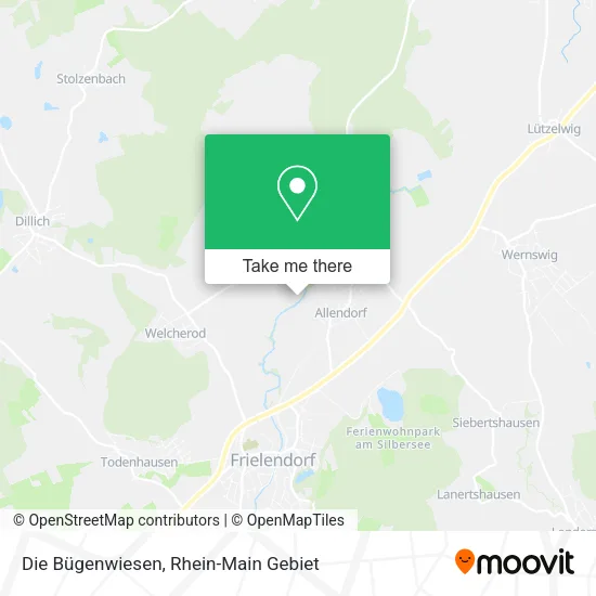 Карта Die Bügenwiesen