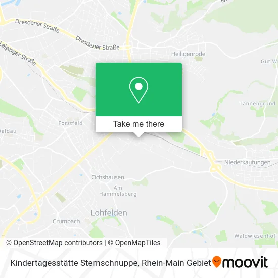 Карта Kindertagesstätte Sternschnuppe