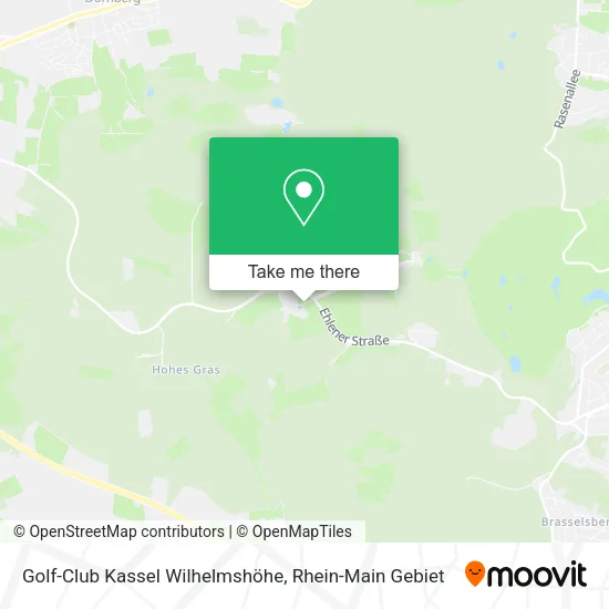 Карта Golf-Club Kassel Wilhelmshöhe