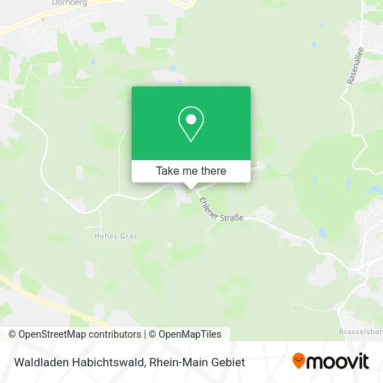 Карта Waldladen Habichtswald