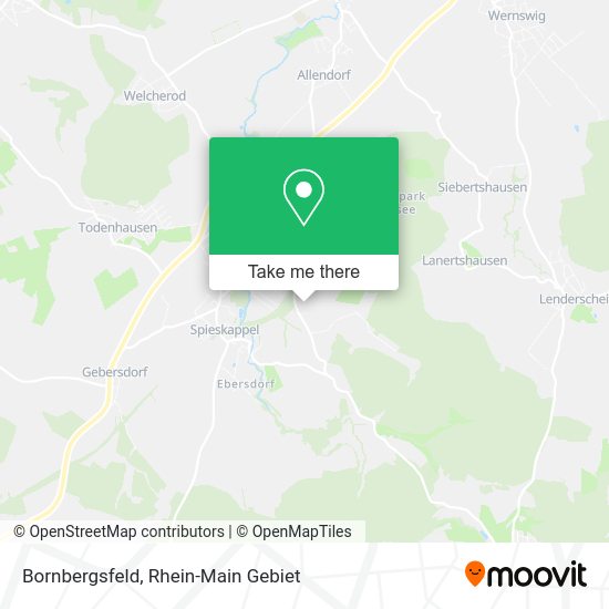 Карта Bornbergsfeld