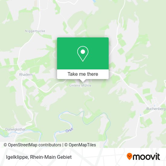 Карта Igelklippe