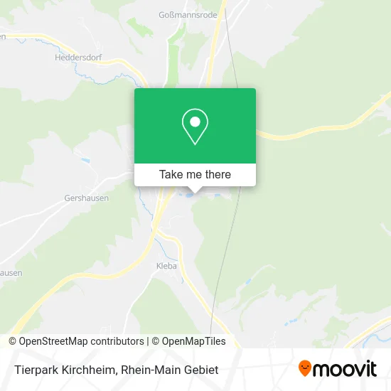 Карта Tierpark Kirchheim