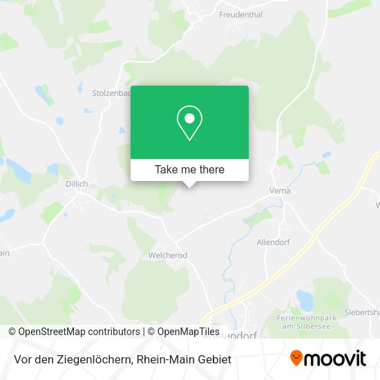 Карта Vor den Ziegenlöchern