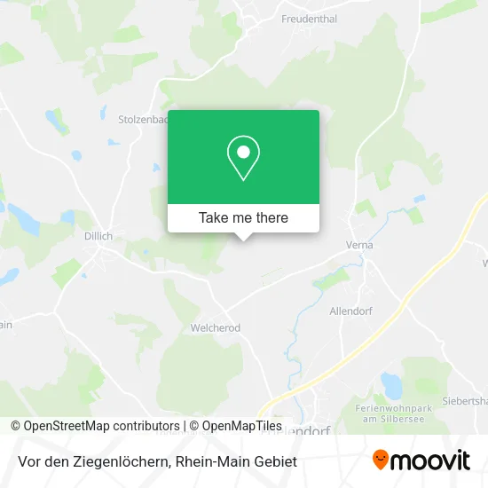 Карта Vor den Ziegenlöchern