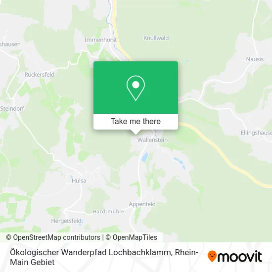 Карта Ökologischer Wanderpfad Lochbachklamm