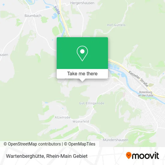 Карта Wartenberghütte
