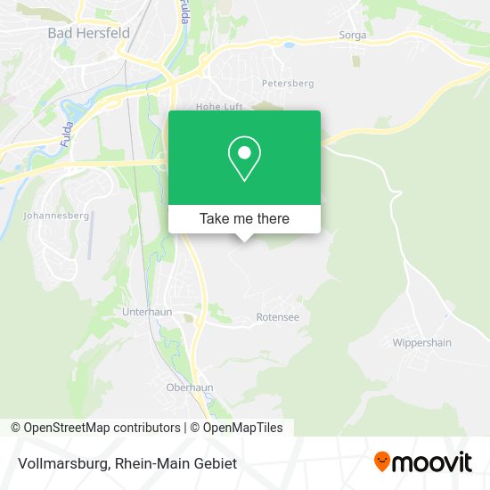 Карта Vollmarsburg