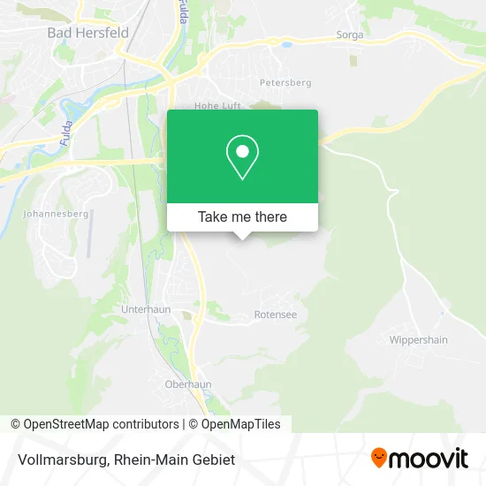 Карта Vollmarsburg