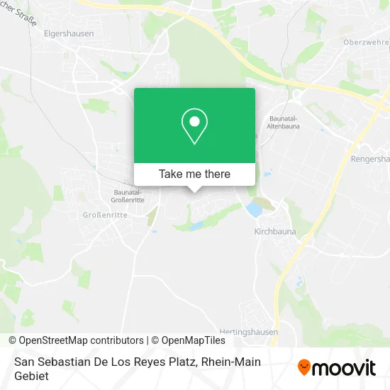 Карта San Sebastian De Los Reyes Platz