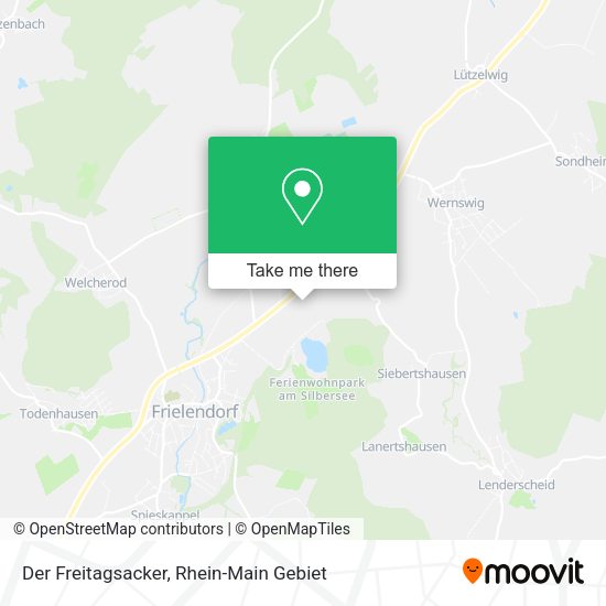 Der Freitagsacker map
