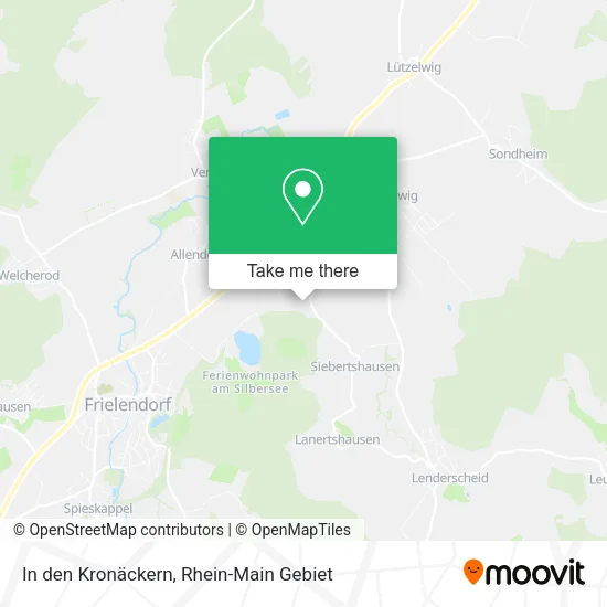 Карта In den Kronäckern