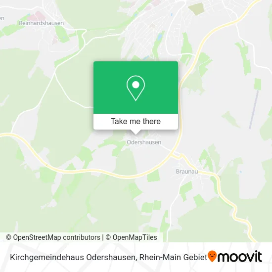 Карта Kirchgemeindehaus Odershausen