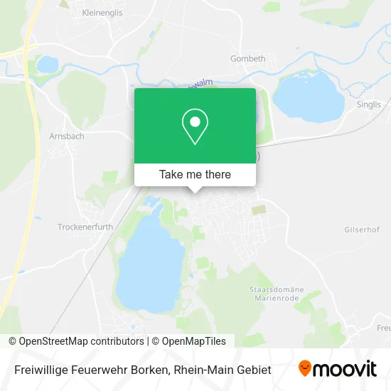 Карта Freiwillige Feuerwehr Borken