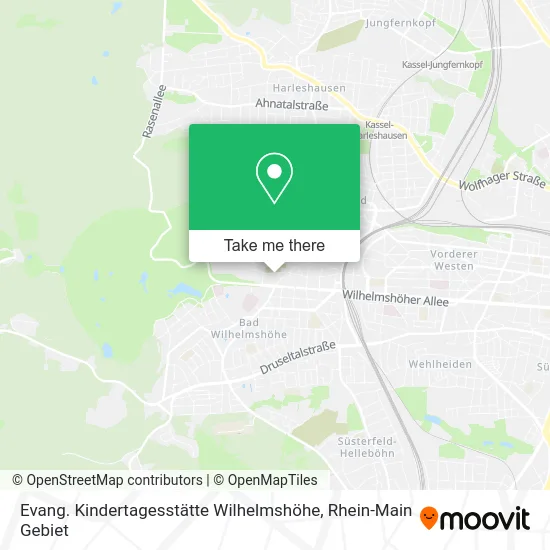 Карта Evang. Kindertagesstätte Wilhelmshöhe