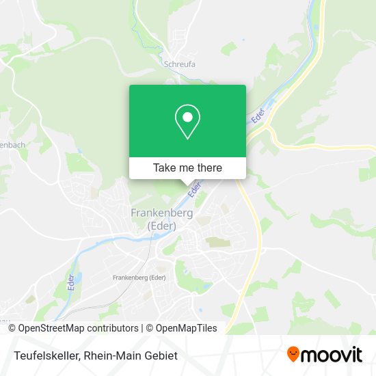Карта Teufelskeller