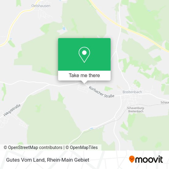 Карта Gutes Vom Land