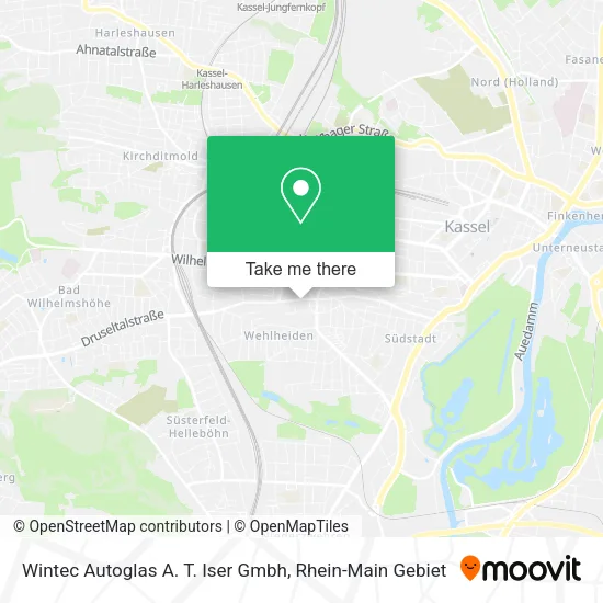 Карта Wintec Autoglas A. T. Iser Gmbh