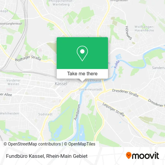 Карта Fundbüro Kassel