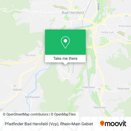 Карта Pfadfinder Bad Hersfeld (Vcp)