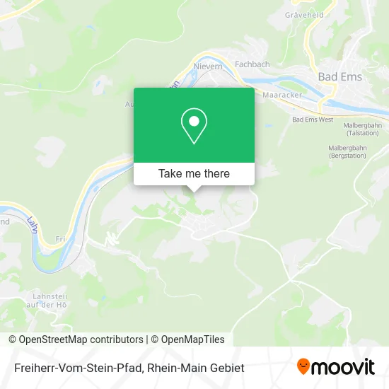 Карта Freiherr-Vom-Stein-Pfad