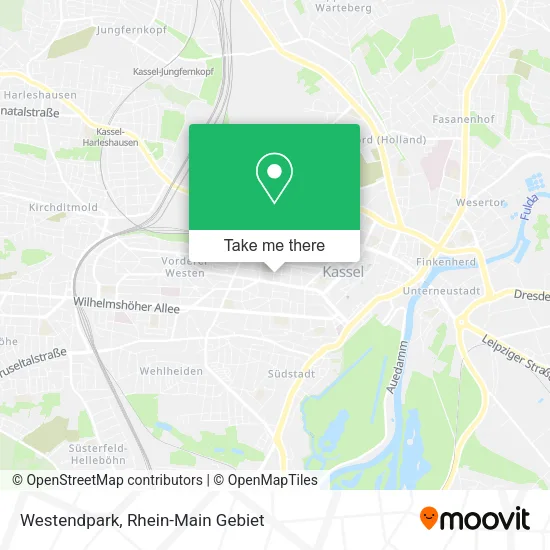 Карта Westendpark