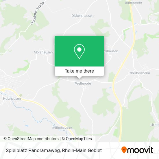 Карта Spielplatz Panoramaweg