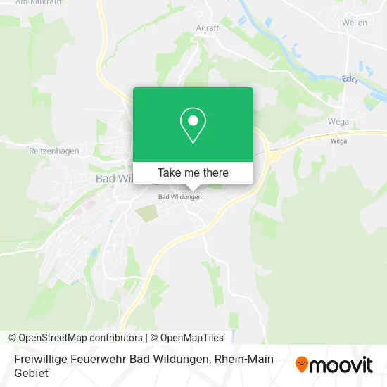 Карта Freiwillige Feuerwehr Bad Wildungen