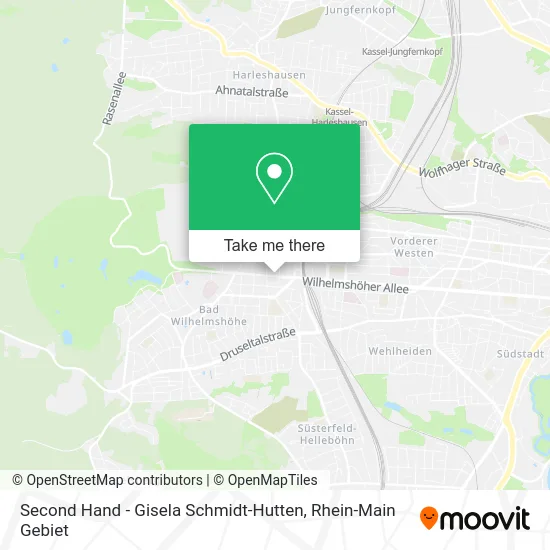 Карта Second Hand - Gisela Schmidt-Hutten