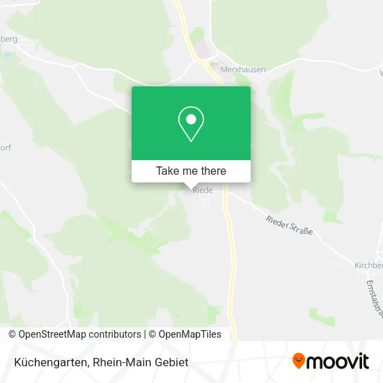 Карта Küchengarten