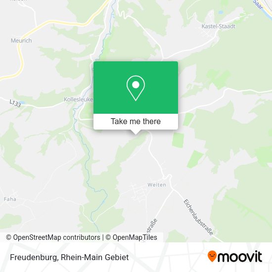 Карта Freudenburg