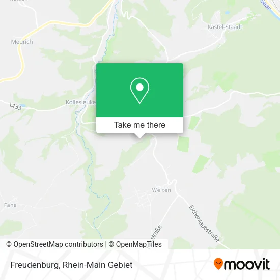 Карта Freudenburg